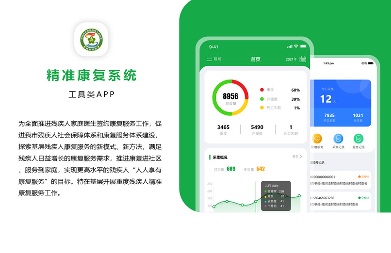 精准康复医疗系统APP开发设计
