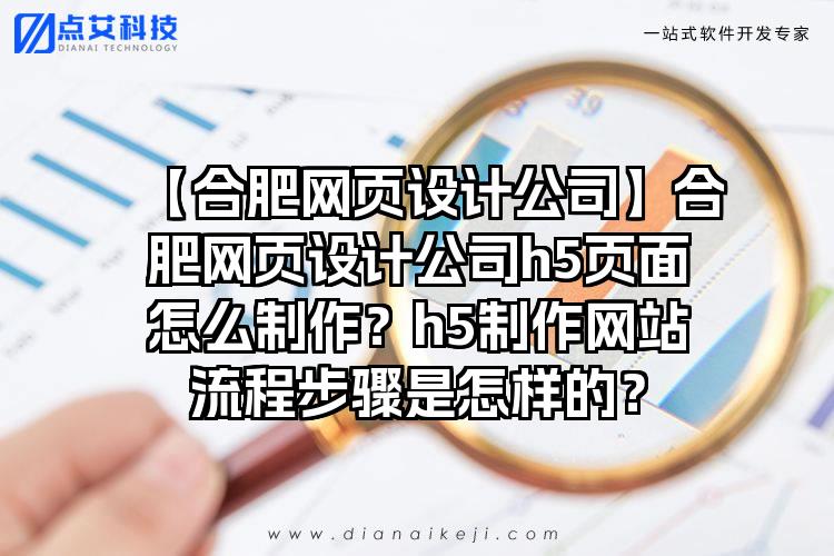 【合肥网页设计公司】合肥网页设计公司h5页面怎么制作？h5制作网站流程步骤是怎样的？