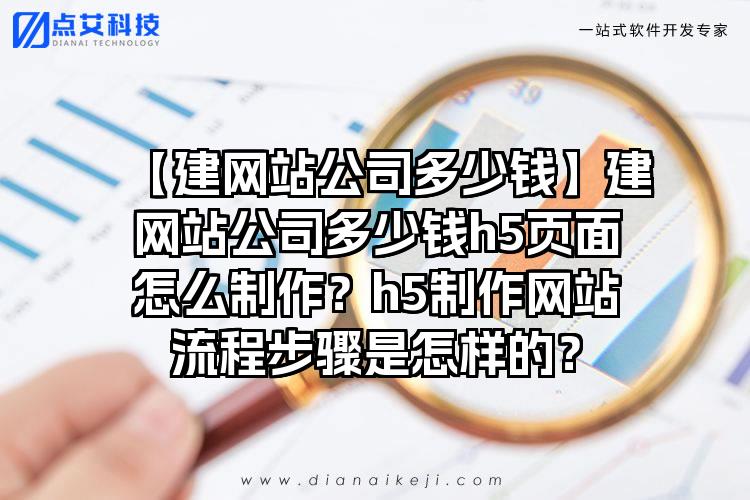 【建网站公司多少钱】建网站公司多少钱h5页面怎么制作？h5制作网站流程步骤是怎样的？