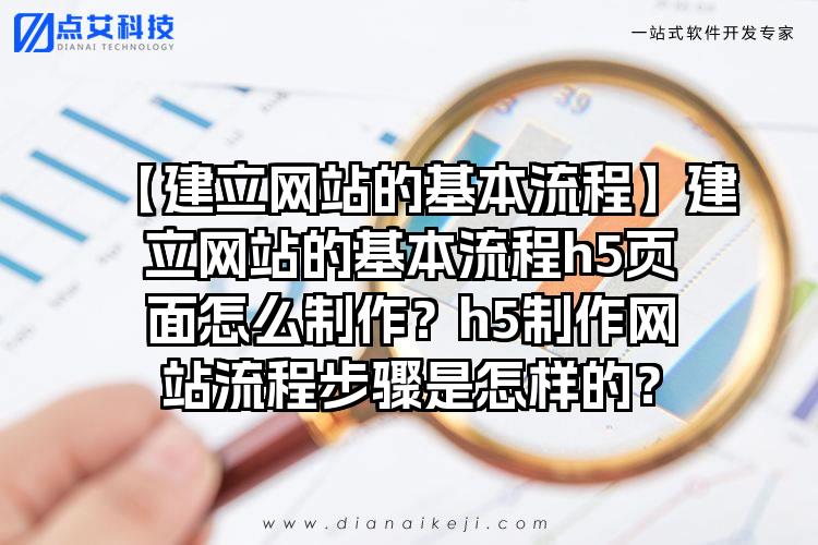 【建立网站的基本流程】建立网站的基本流程h5页面怎么制作？h5制作网站流程步骤是怎样的？